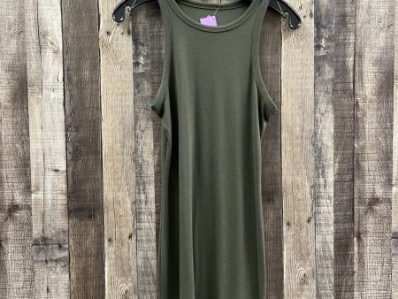 Green Dress Casual Short So, Size S Online Sale