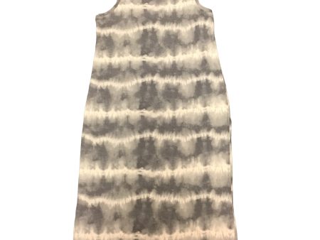 Grey Dress Casual Midi Sonoma, Size M on Sale