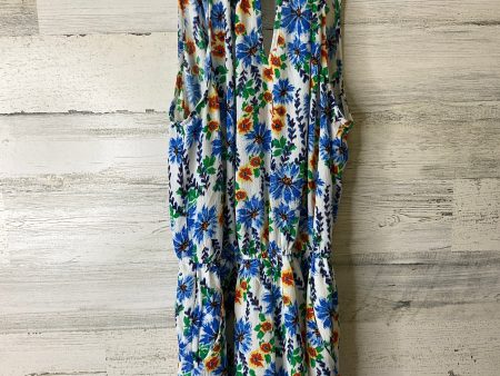 Blue & Green Romper As U Wish, Size S on Sale