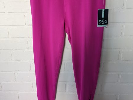 Pink Athletic Leggings Dsg Outerwear, Size 4 Hot on Sale