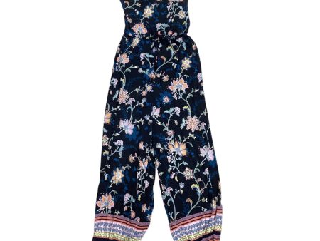 Floral Print Romper Designer Anthropologie, Size Xs Online Hot Sale