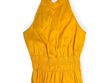 Yellow Top Sleeveless White House Black Market, Size 4 Online