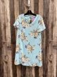 Floral Print Dress Casual Short Miami, Size M on Sale