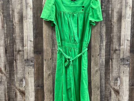 Green Dress Casual Maxi Who What Wear, Size M on Sale