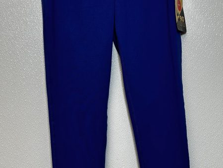 Royal Blue Athletic Leggings 90 Degrees By Reflex, Size S Online