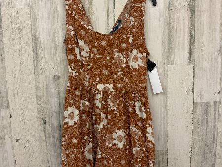 Orange Romper Modcloth, Size L For Cheap