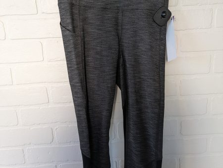 Grey Athletic Leggings Capris Lululemon, Size 2 Online now