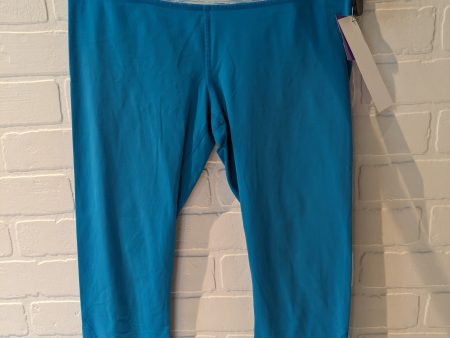 Blue Athletic Leggings Capris Lululemon, Size 6 For Cheap