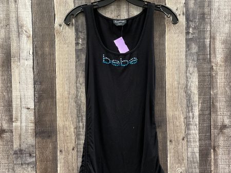 Black Top Sleeveless Bebe, Size S Hot on Sale