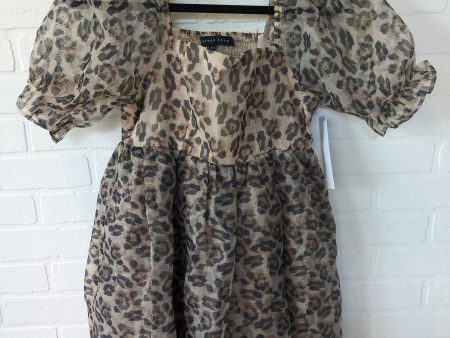 Animal Print Dress Party Short Endless Rose, Size Xs Discount