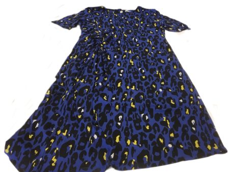 Animal Print Dress Casual Midi Clothes Mentor, Size L Online