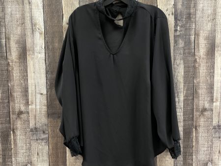 Black Top Long Sleeve Torrid, Size 1x Supply