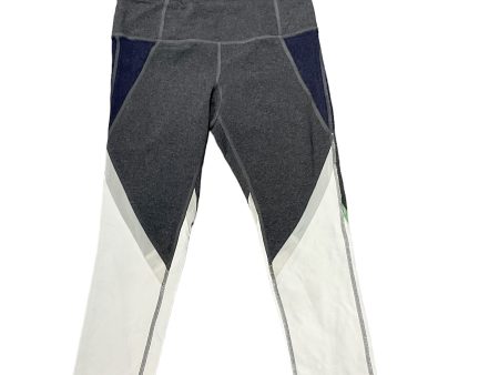 Grey Athletic Leggings Capris Splits59, Size S For Discount