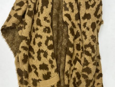 Animal Print Sweater Cardigan Kori America, Size S Cheap