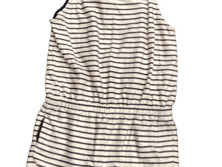 Striped Pattern Romper Madewell, Size L on Sale