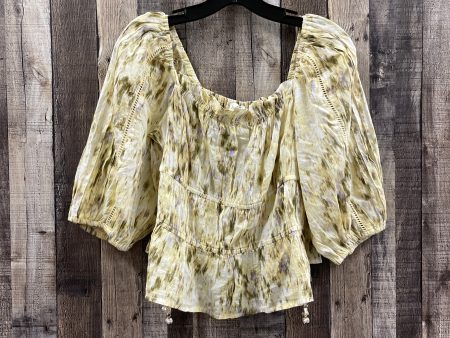 Yellow Top Long Sleeve Sam Edelman, Size M Discount