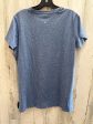 Blue Top Short Sleeve Basic Eddie Bauer, Size L For Cheap