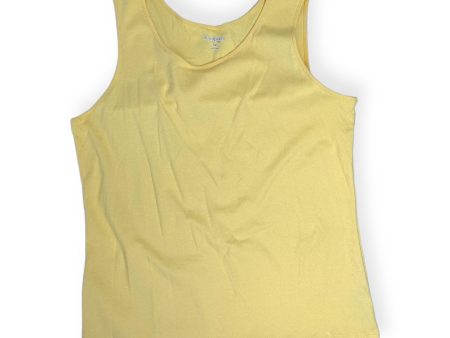 Yellow Tank Top Kim Rogers, Size Petite  M Discount