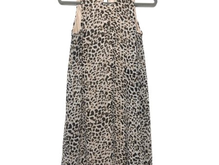 Animal Print Dress Casual Short Calvin Klein, Size 2 Online Sale