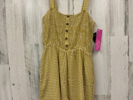 Yellow Romper Fashion On Earth, Size M Supply