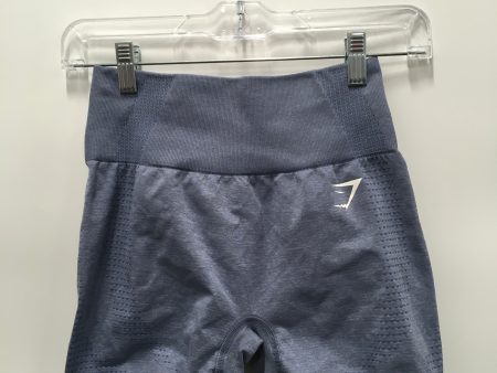 Blue Athletic Shorts Gym Shark, Size S Hot on Sale