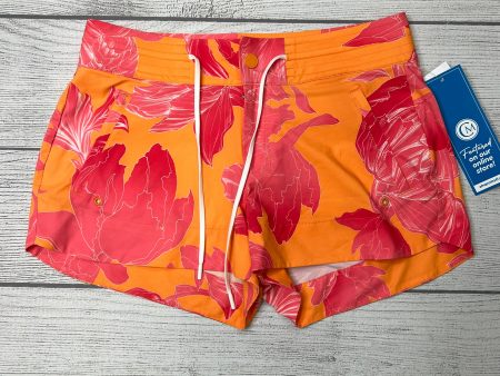 Orange & Pink Athletic Shorts Athleta, Size 4 Sale