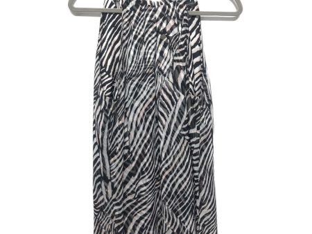 Animal Print Blouse Sleeveless White House Black Market, Size 10 on Sale