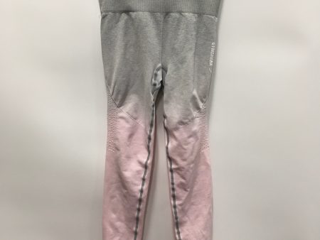 Pink Athletic Leggings Gym Shark, Size S Online now