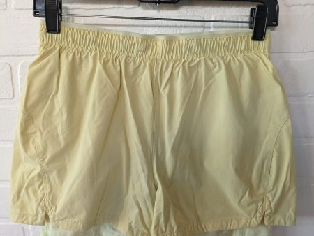 Yellow Athletic Shorts Eddie Bauer, Size 0 Discount