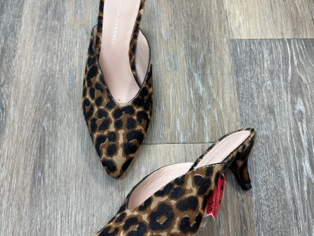 Animal Print Shoes Heels Kitten Loeffler Randall, Size 8 Supply