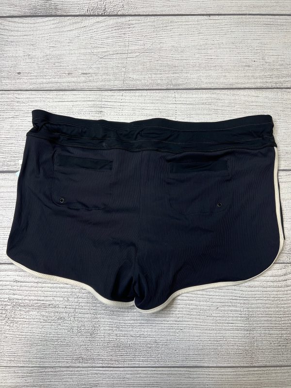 Black Athletic Shorts Athleta, Size L Hot on Sale