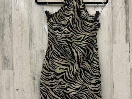 Animal Print Dress Casual Short Clothes Mentor, Size M For Cheap