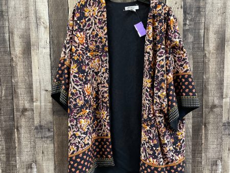 Multi-colored Kimono Liz Claiborne, Size 1x Hot on Sale