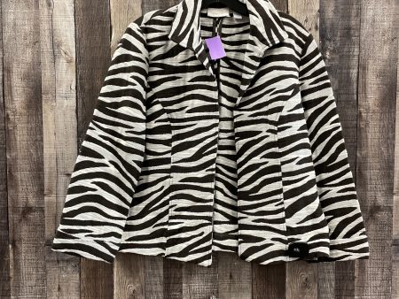 Zebra Print Blazer Chicos, Size M Supply