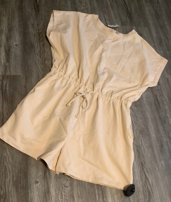 Cream Romper Wishlist, Size L on Sale