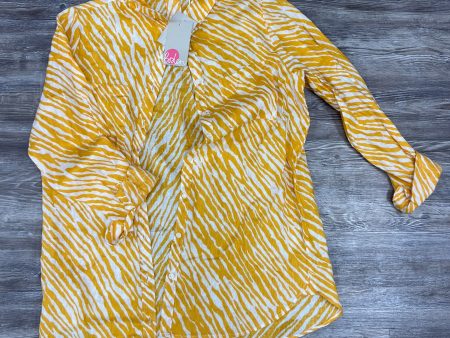 Yellow Tunic Long Sleeve Boden, Size 6long Cheap