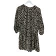 Animal Print Dress Casual Midi H&m, Size Xs Fashion