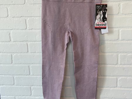 Purple Athletic Leggings Clothes Mentor, Size 4 For Discount