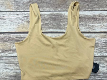 Yellow Top Sleeveless Zaful, Size M Online Hot Sale