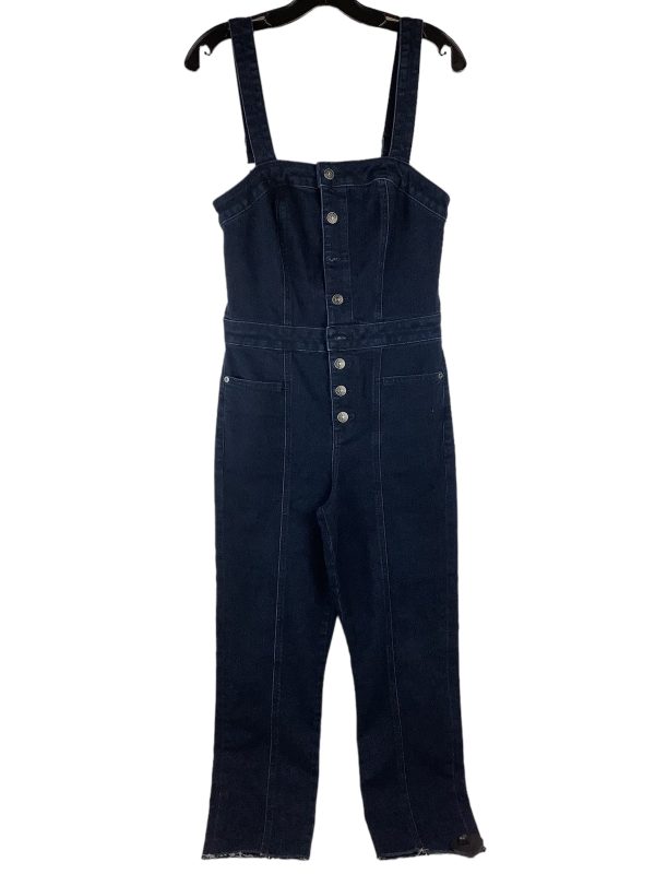 Blue Denim Jumpsuit Express, Size 4 Cheap