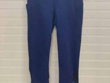 Blue Athletic Leggings Capris Lululemon, Size 4 Sale