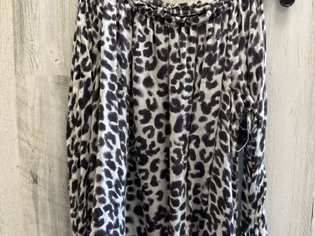 Animal Print Top Short Sleeve Sanctuary, Size S Sale