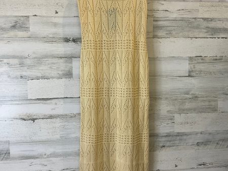 Beige Dress Casual Maxi Say What, Size Xl Cheap