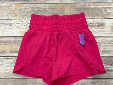 Pink Athletic Shorts Clothes Mentor, Size M on Sale