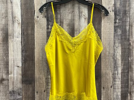 Yellow Top Sleeveless Express, Size M Online Sale