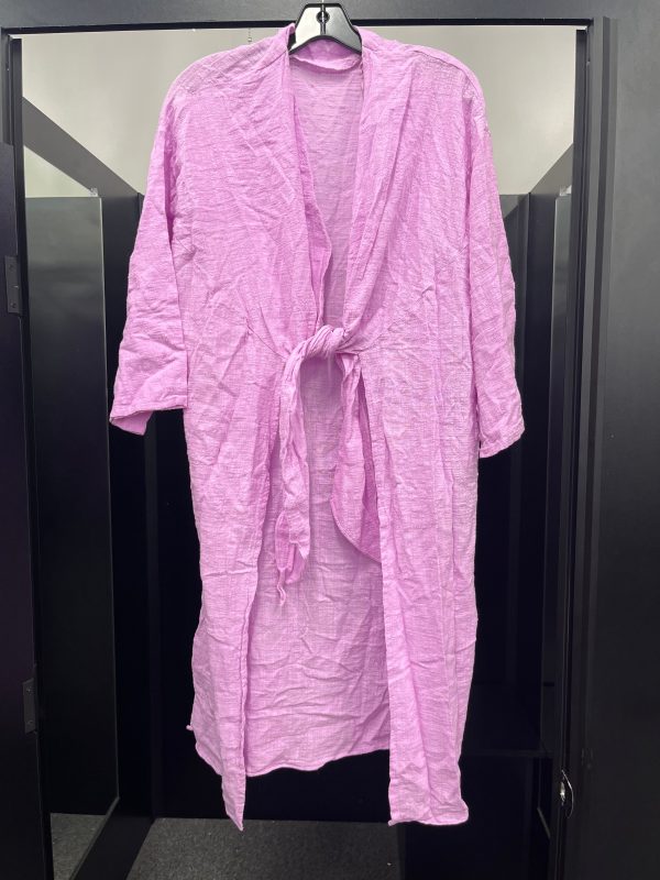 Lavender Kimono Zara, Size M Fashion