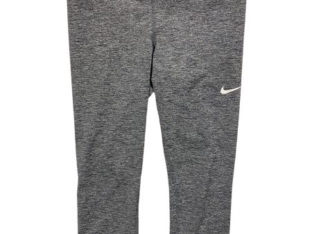 Grey Athletic Leggings Nike, Size M on Sale