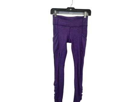 Purple Athletic Leggings Lululemon, Size 4 Online