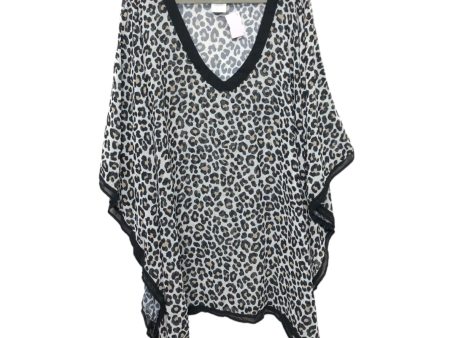 Animal Print Swimwear Cover-up Michael By Michael Kors, Size L Online now