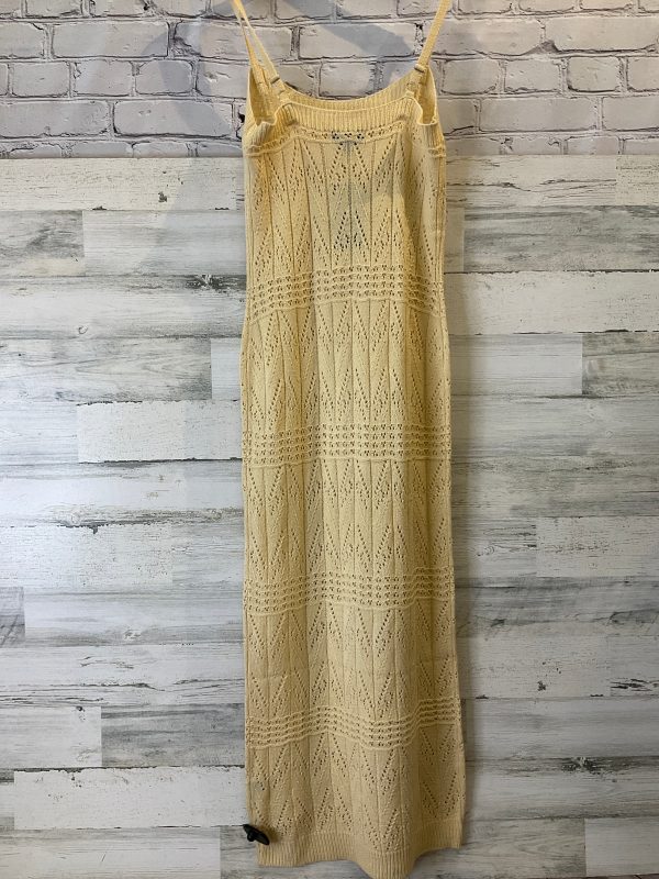 Beige Dress Casual Maxi Say What, Size Xl Cheap